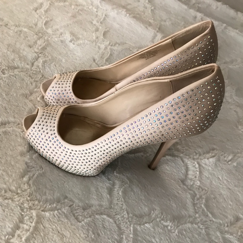 JLo Glitter Heels